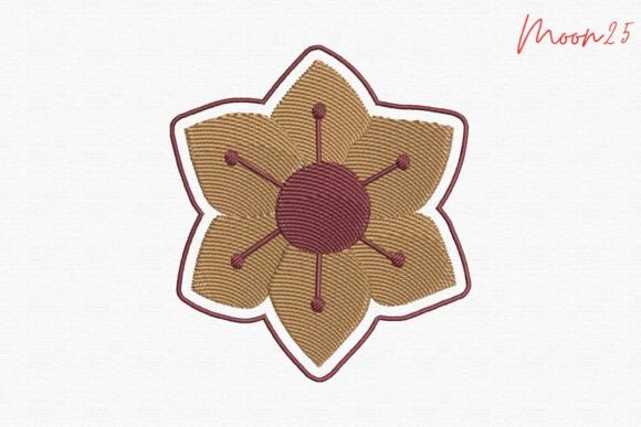 Six Petal Floral